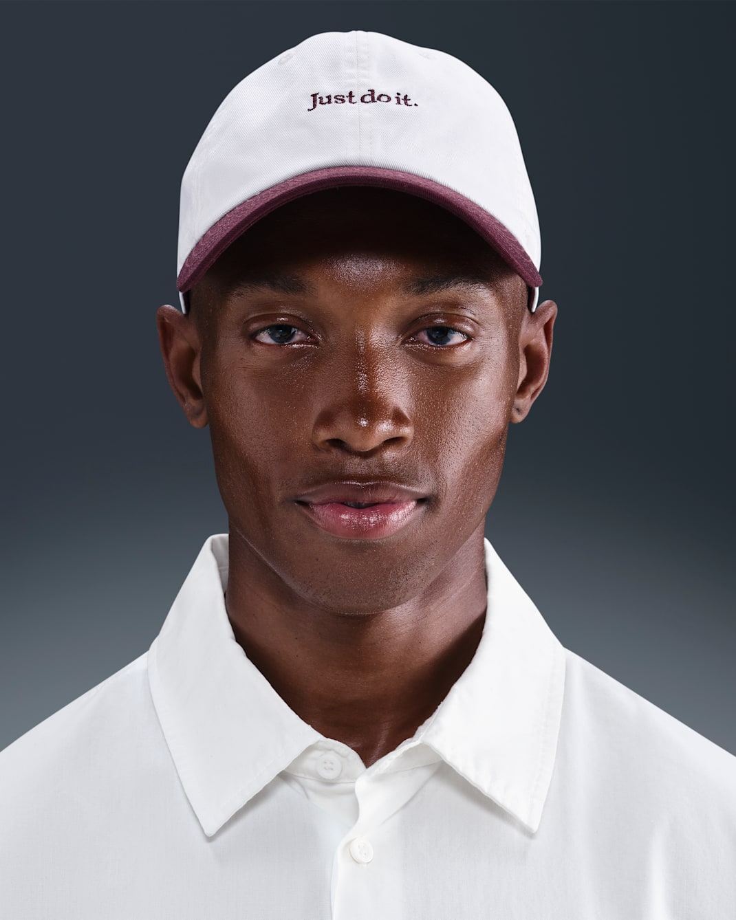 Nike Club Unstructured JDI Cap - Sail/Burgundy Crush/Burgundy Crush