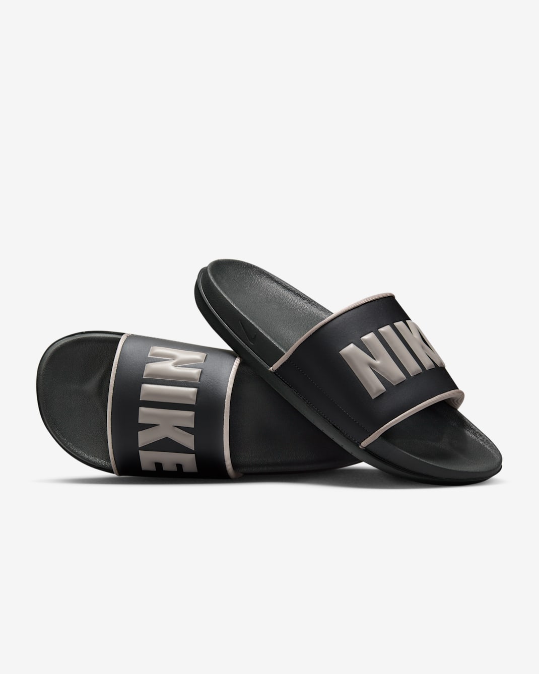Nike Offcourt 男款拖鞋 - Dark Smoke Grey/Dark Smoke Grey/College Grey