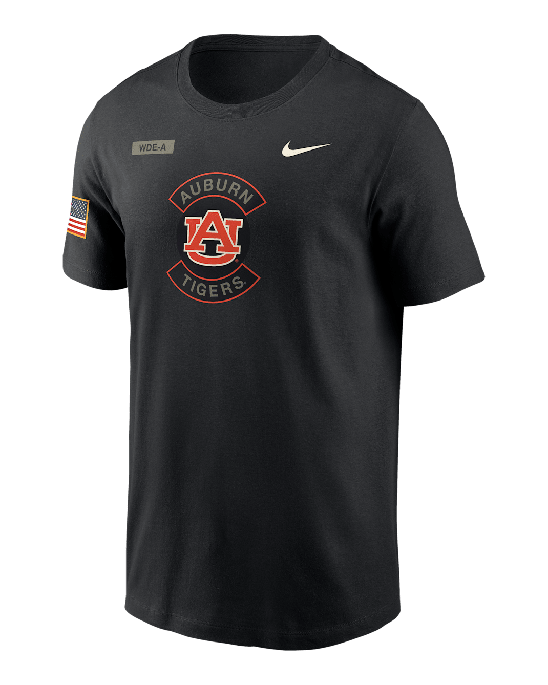 Auburn Military Appreciation Men's Nike Dri-FIT College T-Shirt - Black