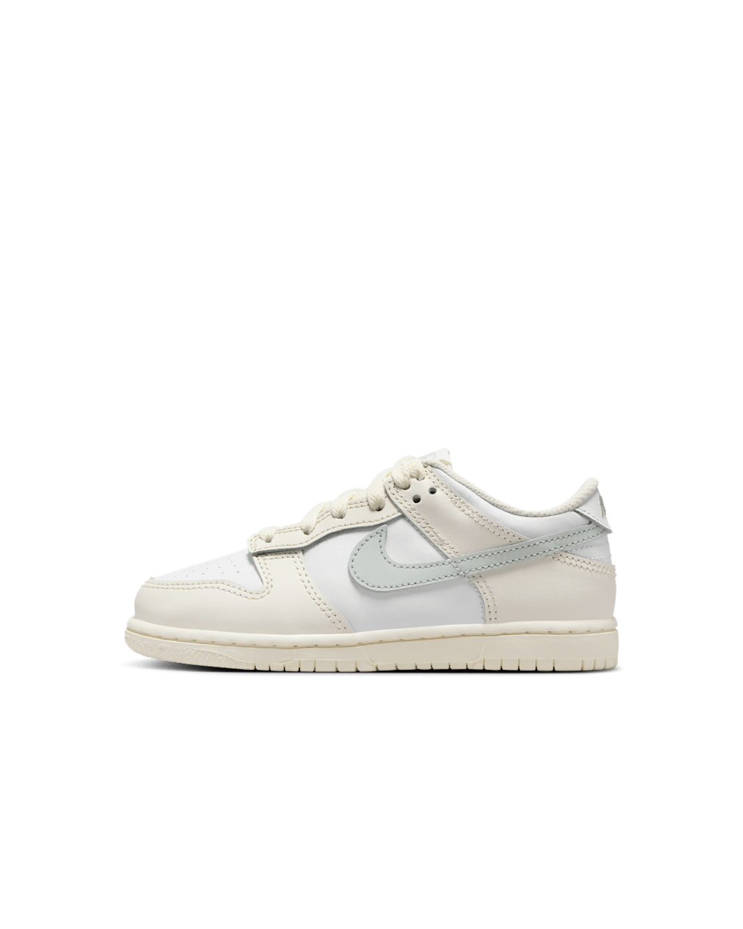 Nike Dunk Low Younger Kids' Shoes - White/Phantom/Light Silver