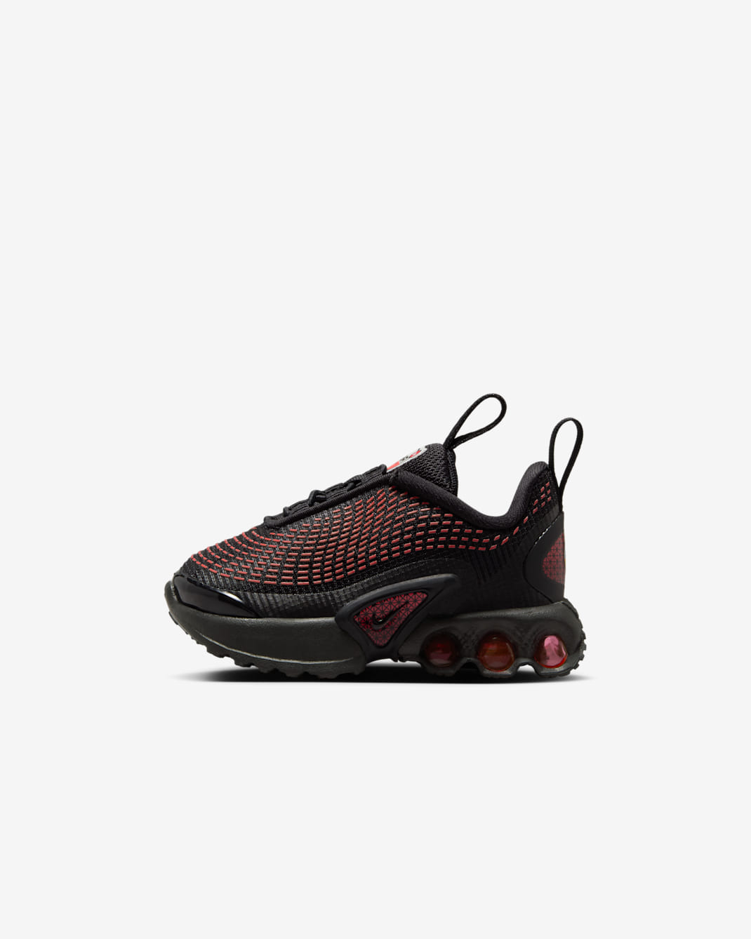Nike Air Max Dn Baby/Toddler Shoes - Black/Black/Bright Crimson/Black