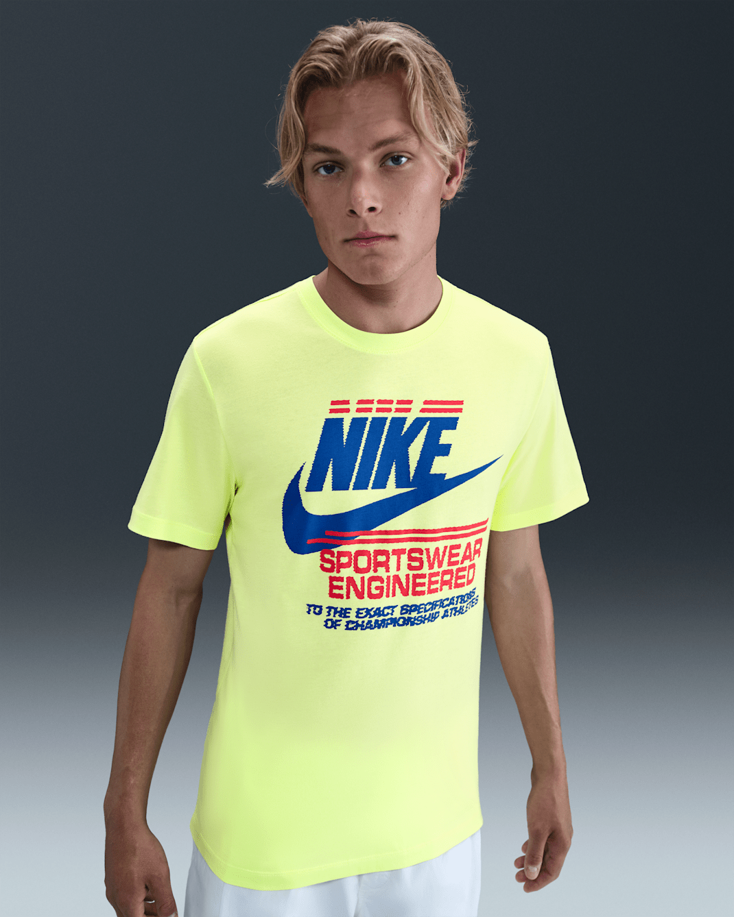 Ανδρικό T-Shirt Nike Sportswear - Light Lemon Twist