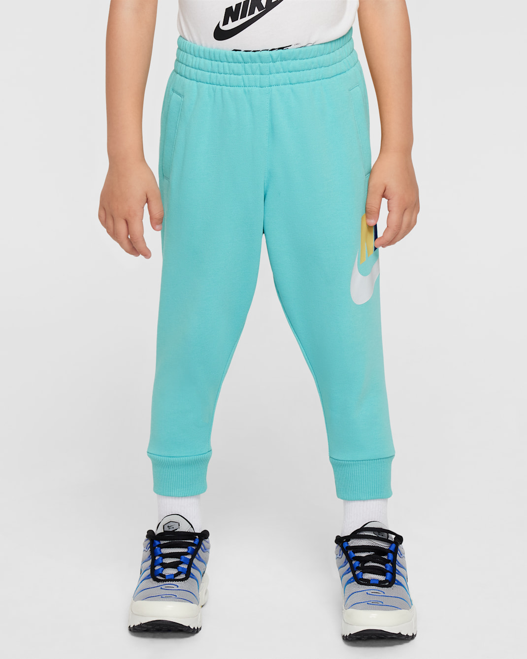 Joggers infantil Nike Sportswear Club French Terry Joggers - Escarcha verde