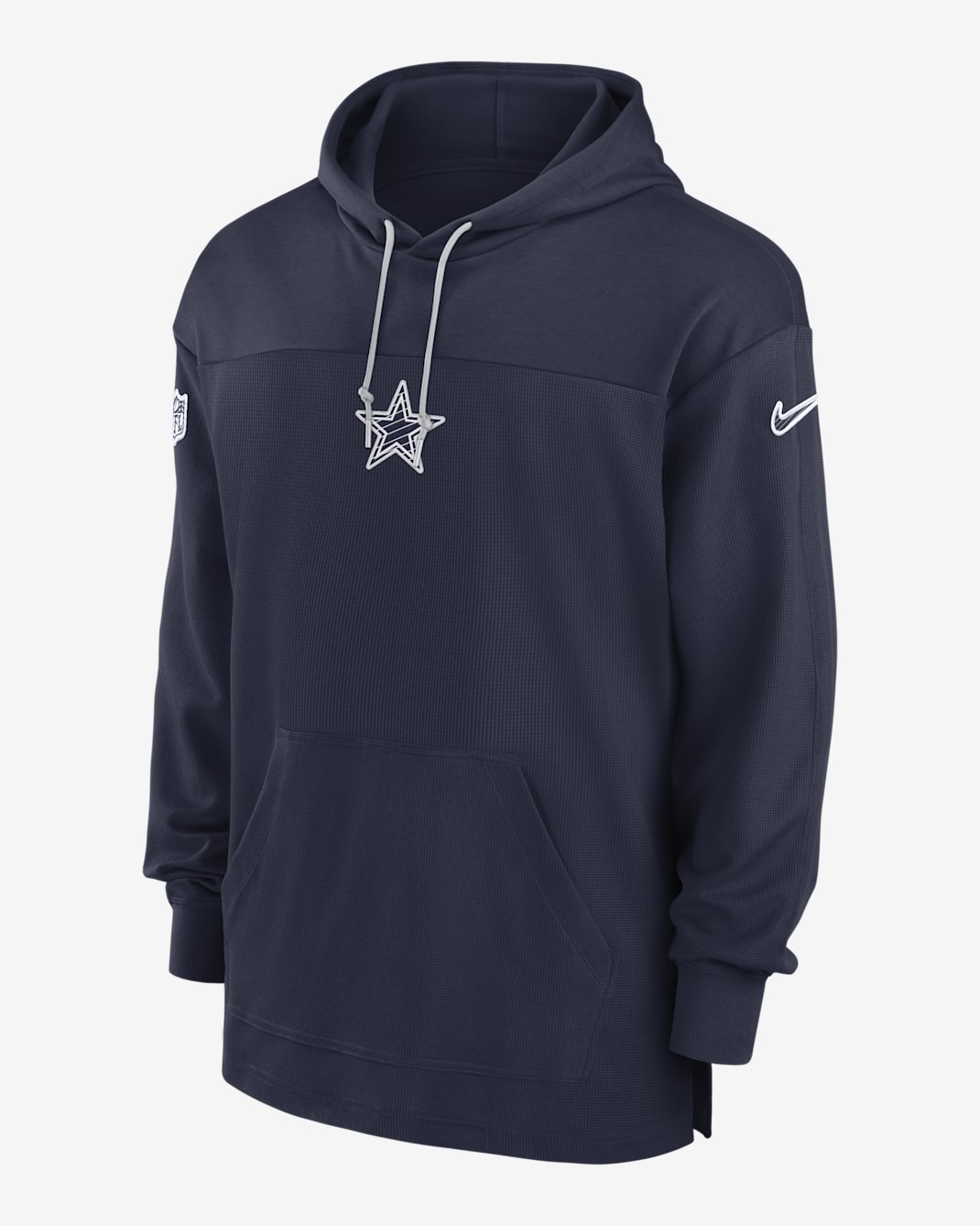 Dallas Cowboys Sideline Jersey Men's Nike Dri-FIT NFL Pullover Hoodie - Navy