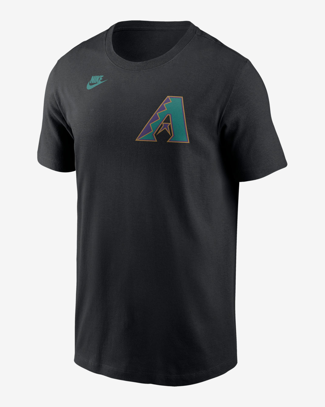 Randy Johnson Arizona Diamondbacks Cooperstown Fuse Men's Nike MLB T-Shirt - Black