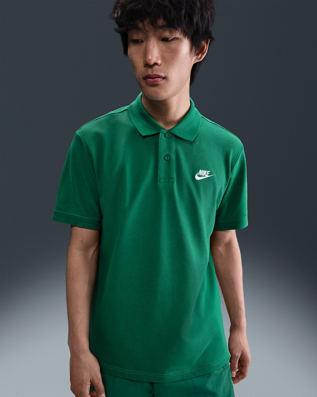 ナイキ スポーツウェア メンズポロ - マラカイト/ホワイト