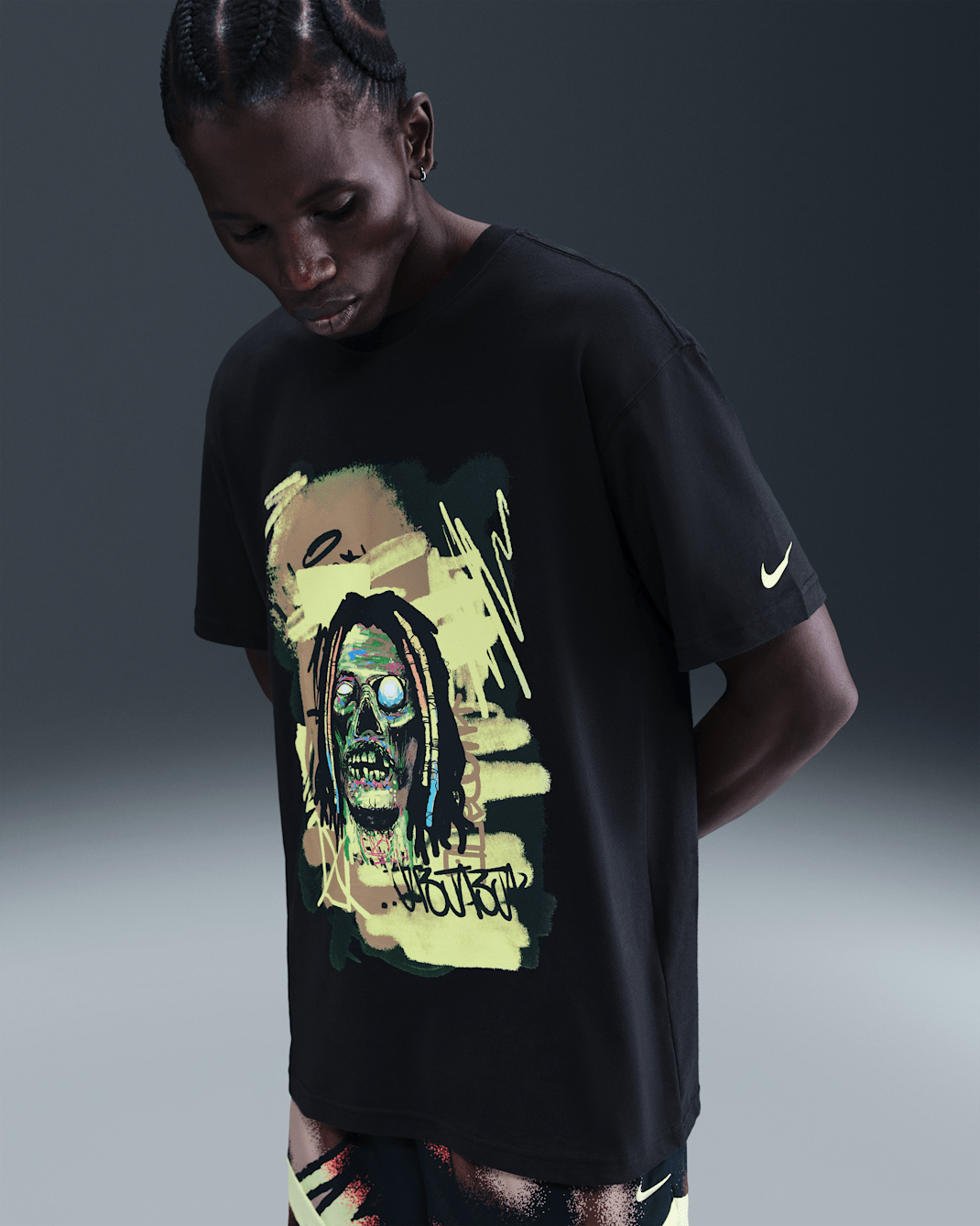 Ja Nike Men's Basketball M90 T-Shirt - Black