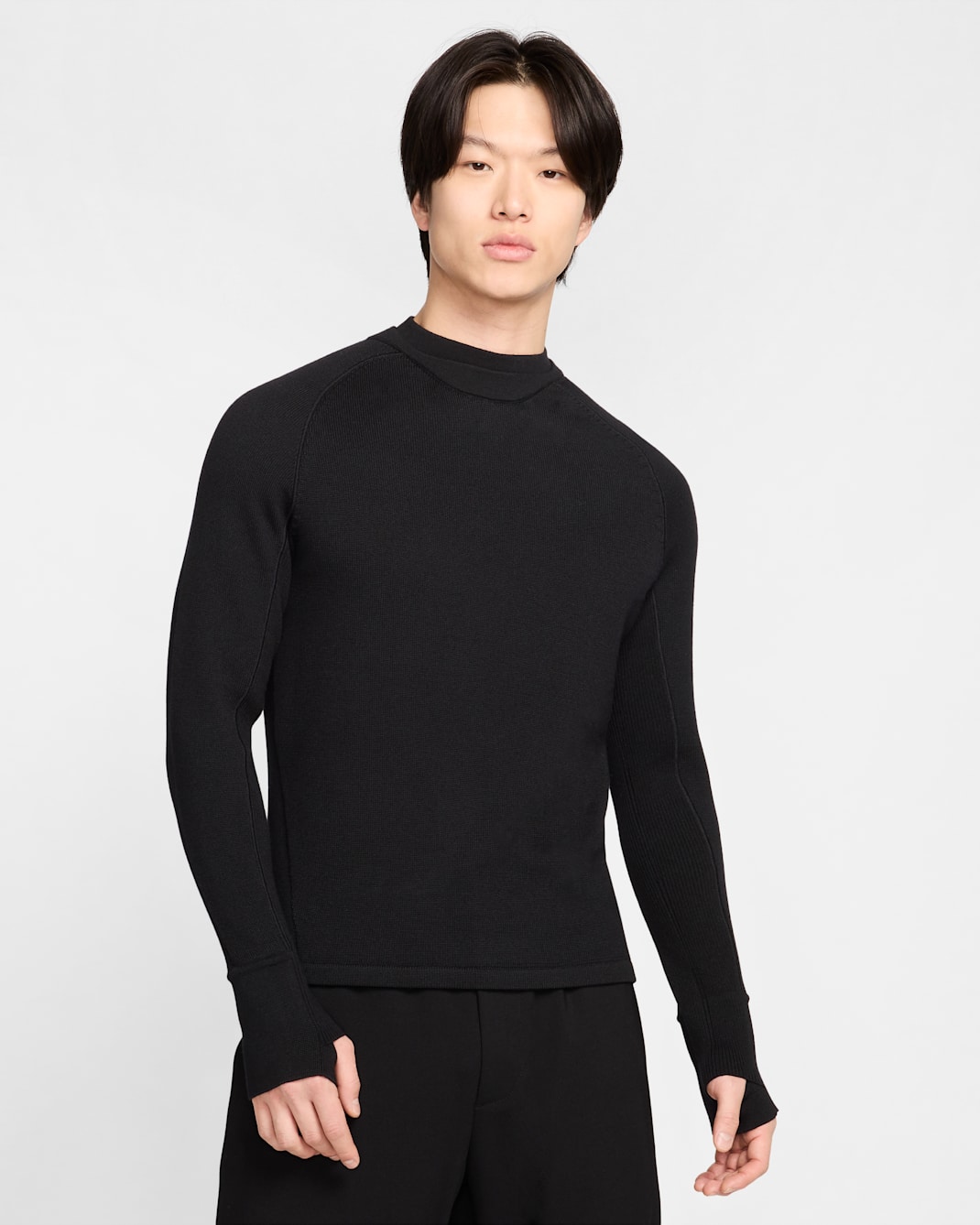 Nike Every Stitch Considered Men's Long-Sleeve Computational Knit Top - Black