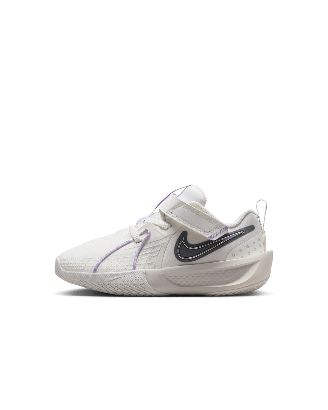 Nike G.T. Cut 3 Little Kids' Shoes - Sail/Light Bone/Metallic Silver/Smoke Grey