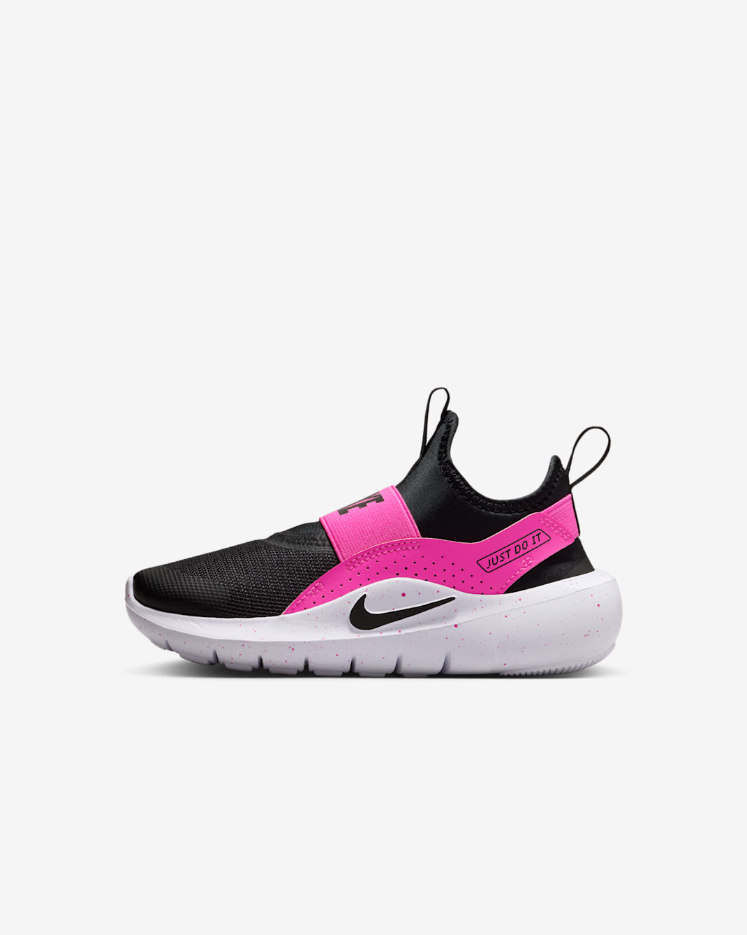 Nike Flex Runner 4 Younger Kids' Shoes - Laser Fuchsia/White/Black