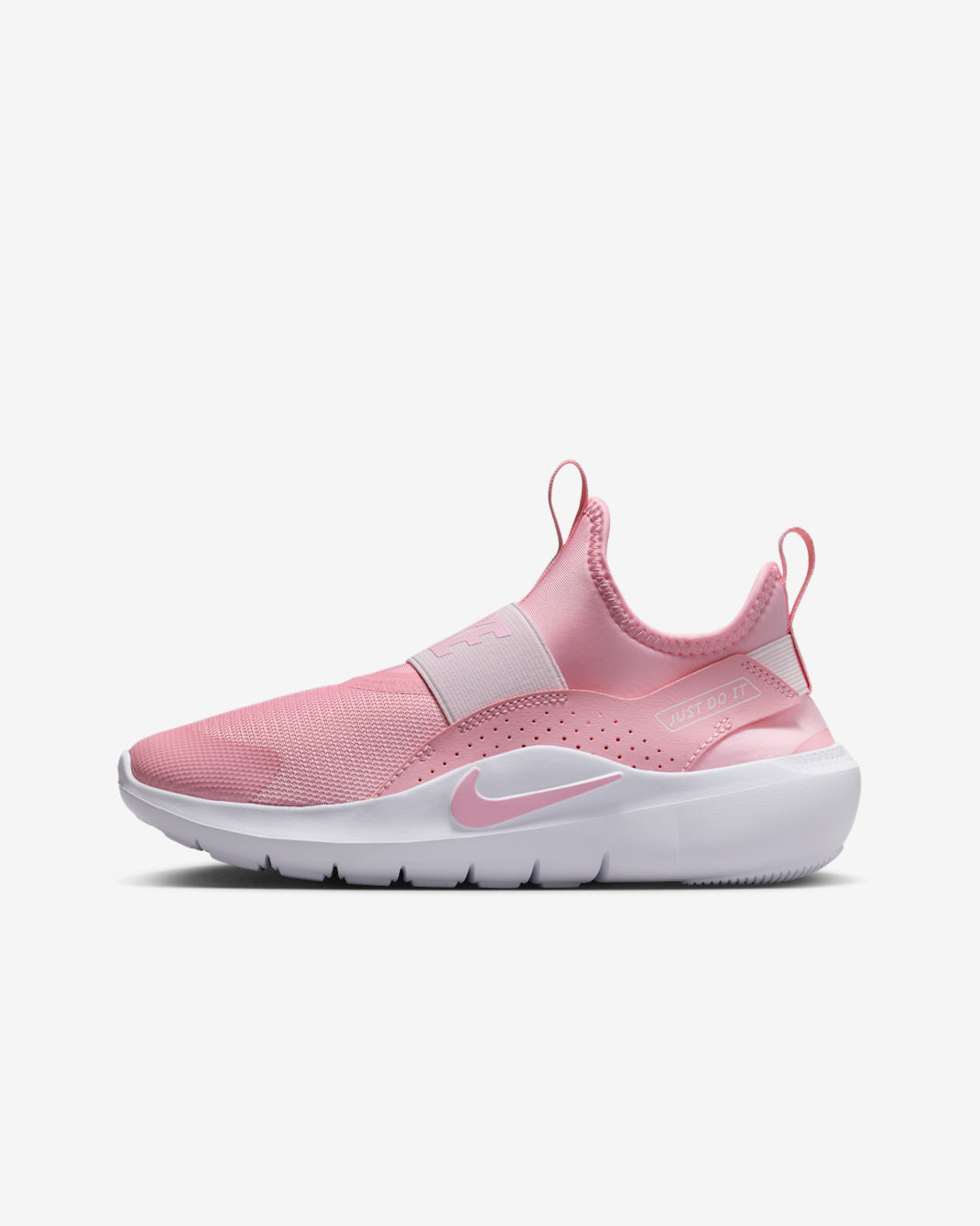 Nike Flex Runner 4 Big Kids' Running Shoes - Medium Soft Pink/Pink Foam/White/Medium Soft Pink