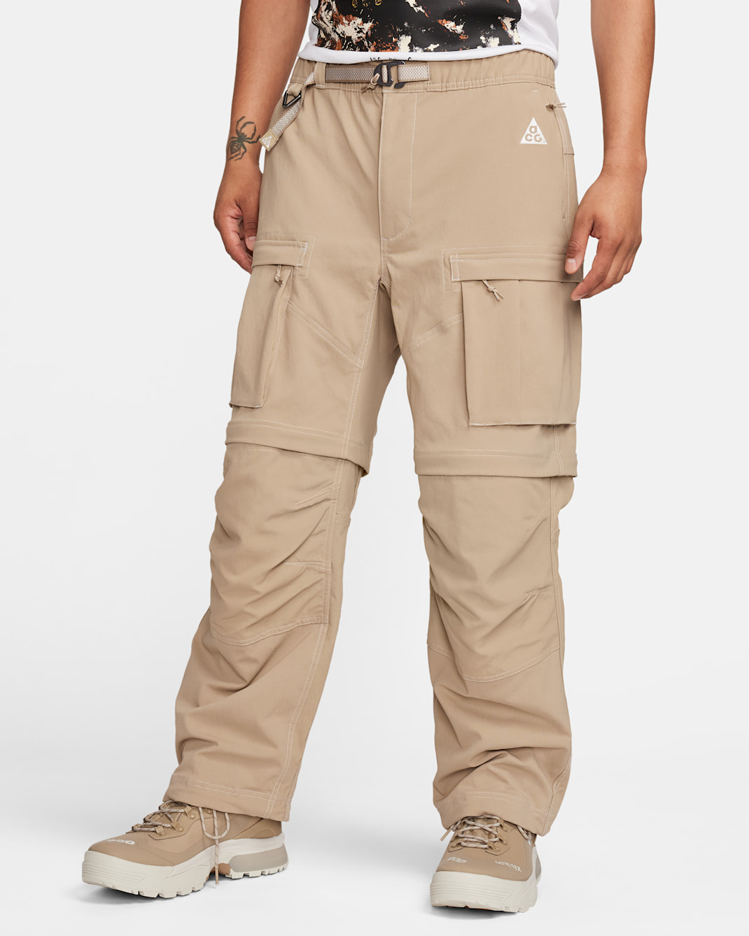 Nike ACG "Smith Summit" Men's Cargo Pants - Khaki/Light Iron Ore/Summit White