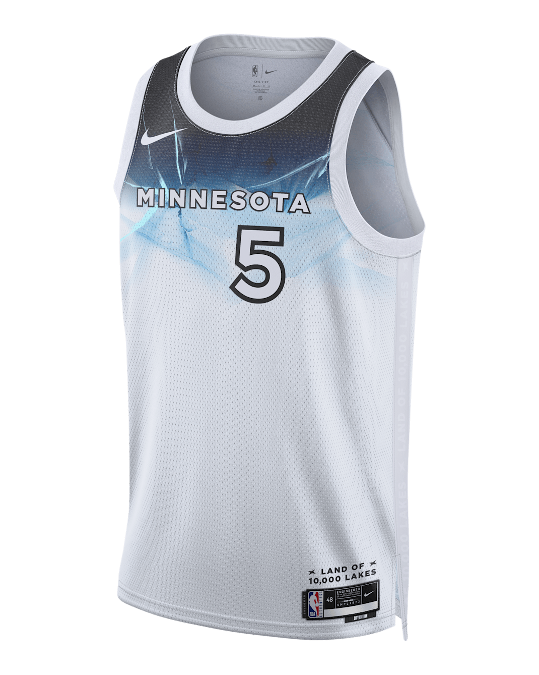 Anthony Edwards Minnesota Timberwolves 2024/25 City Edition Men's Nike Dri-FIT NBA Swingman Jersey - White