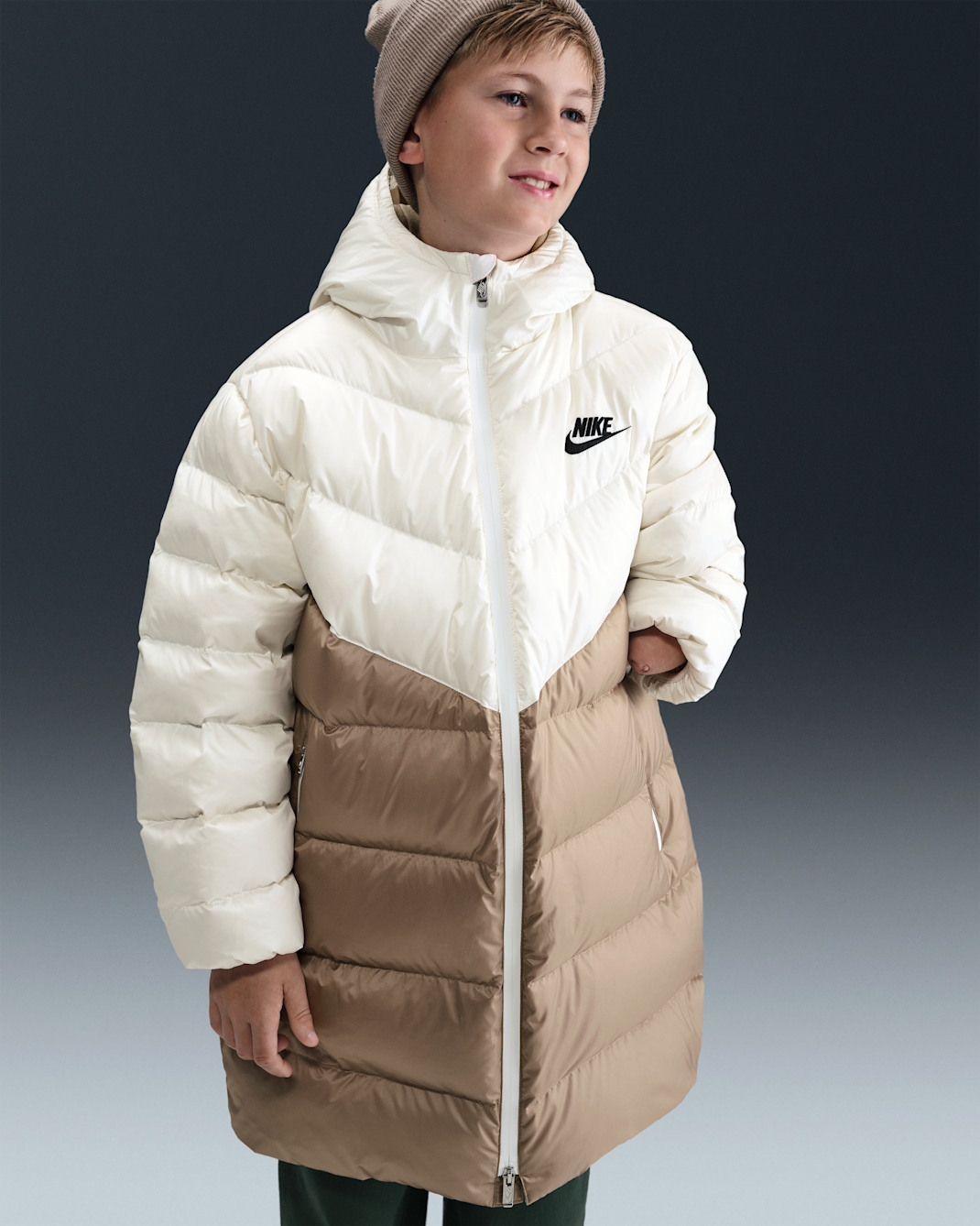 나이키 주니어 윈드러너 다운 파카 - 세일