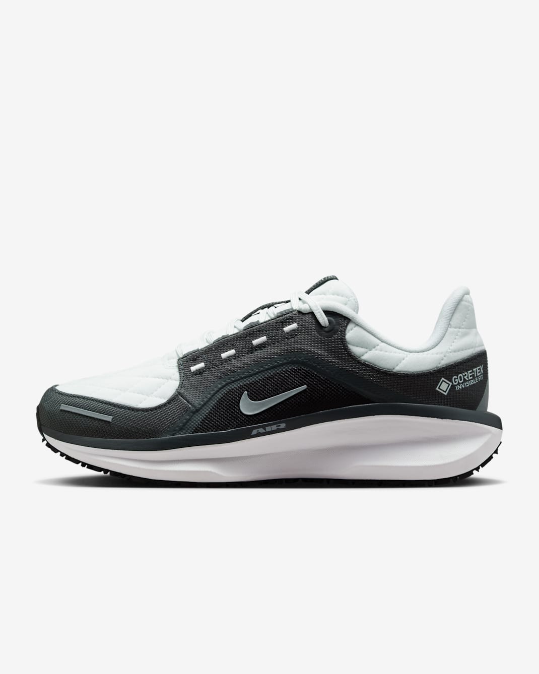 Nike Winflo 11 GORE-TEX Sabatilles de running de carretera impermeables - Dona - Anthracite/Negre/Photon Dust/Platejat metal·litzat