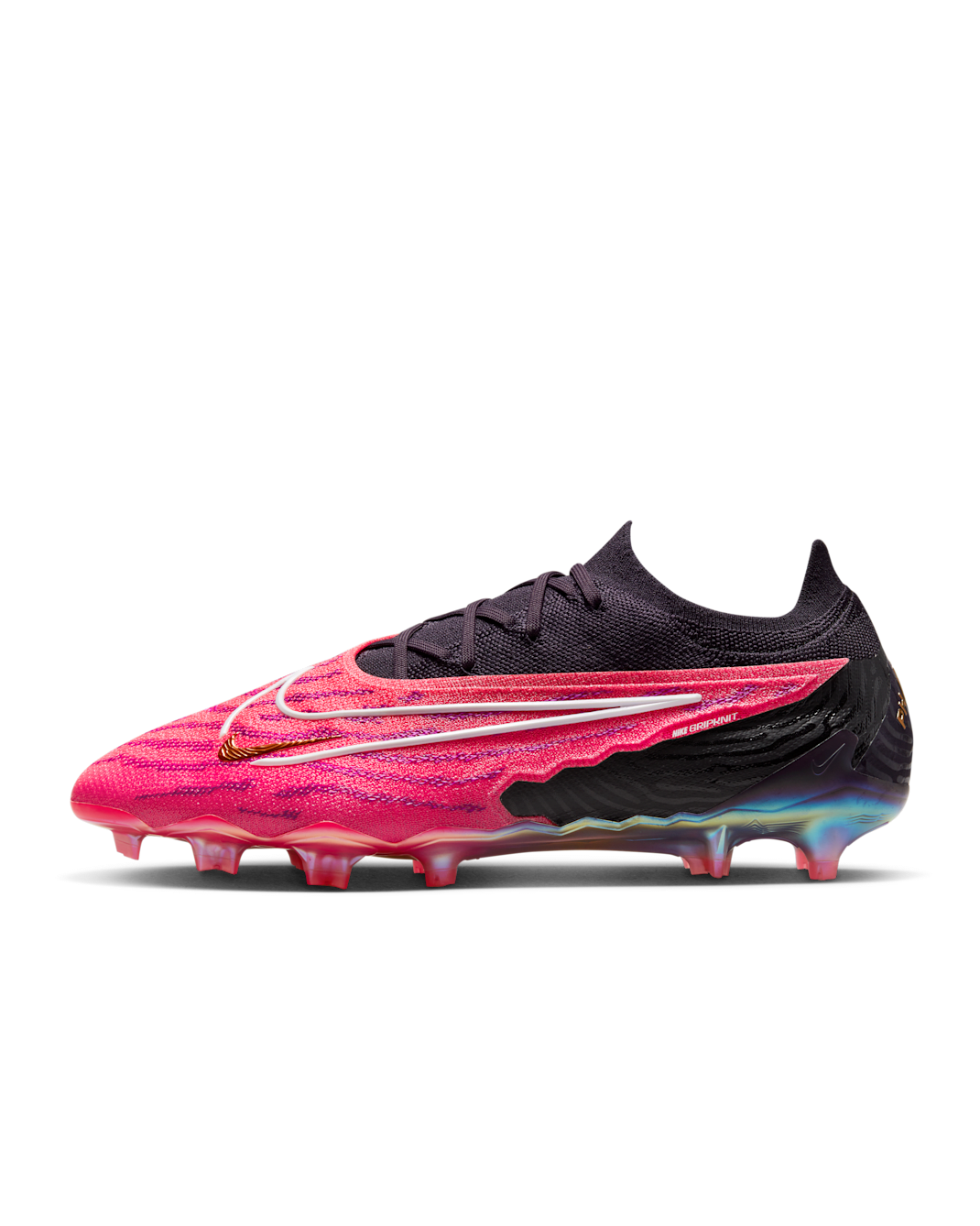 Nike Phantom GX Elite Firm-Ground Low-Top Football Boot - Hyper Pink/White