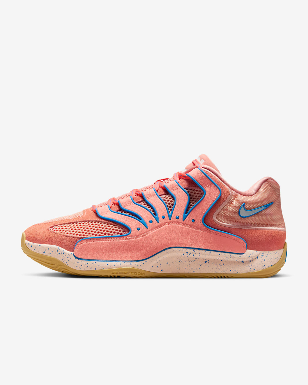 KD18 EP Basketball Shoes - Atomic Pink/Light Wild Mango/Apricot Agate/Photo Blue