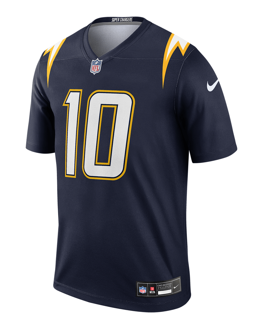 Justin Herbert Los Angeles Chargers Men's Nike Dri-FIT NFL Legend Jersey - Navy