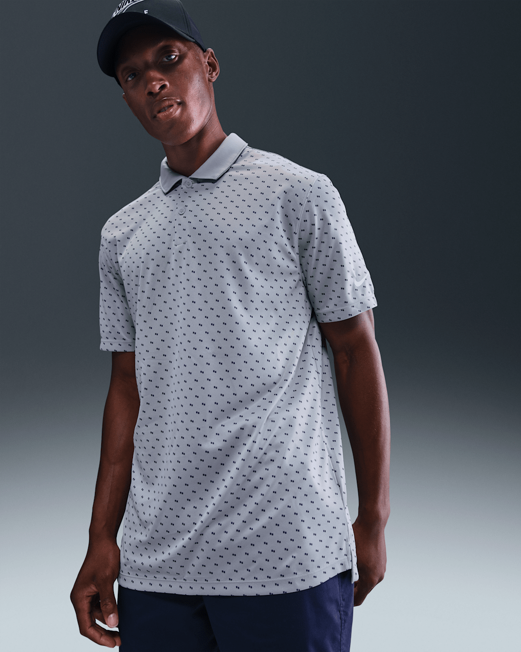 Nike Victory Men's Dri-FIT Polo - Wolf Grey/White