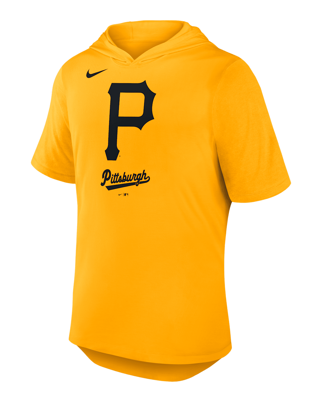 Playera Nike Dri-FIT de la MLB con gorro para hombre Pittsburgh Pirates Logo - Oro
