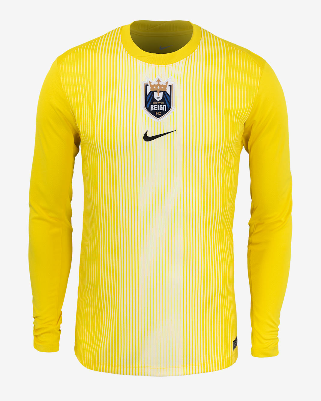 Seattle Reign 2025 Stadium Goalkeeper Men's Nike NWSL Replica Jersey - Coconut Milk/Lightning