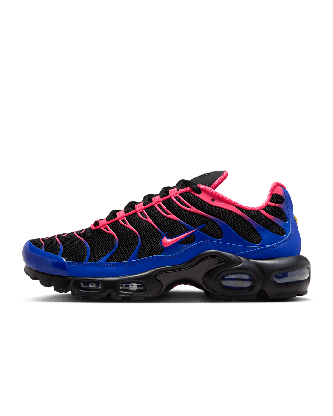 Nike Air Max Plus Schuh (Damen) - Schwarz/Racer Blue/Salsa Red/Hyper Pink