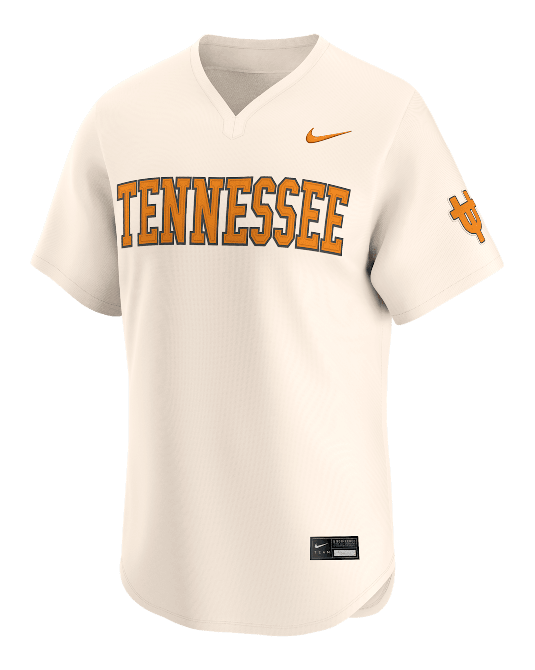 Tennessee Volunteers Men's Nike College Limited Baseball Jersey - Natural