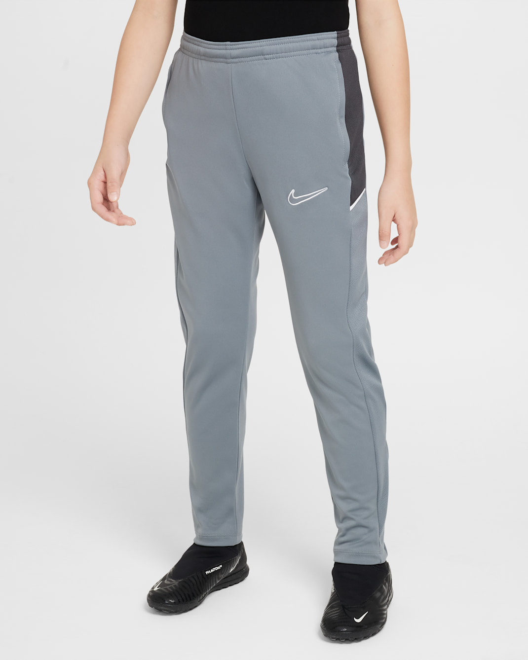 Nike Academy Older Kids' Dri-FIT Football Pants - Cool Grey/Anthracite/Cool Grey/White