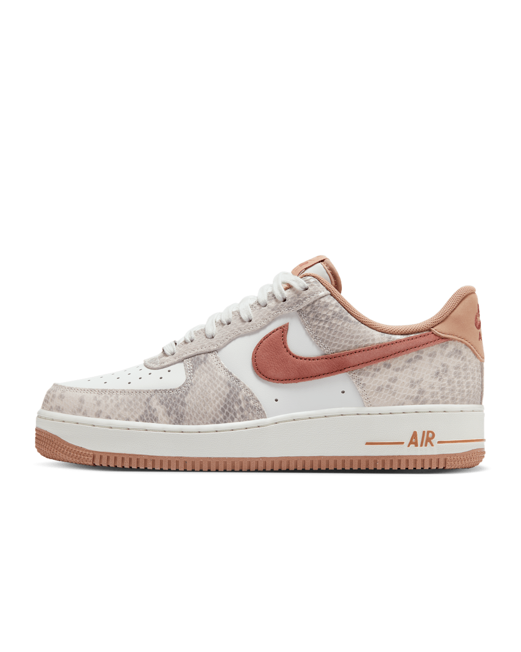 Nike Air Force 1 '07 LV8 Men's Shoes - Summit White/Sail/Dusted Clay/Canyon Rust
