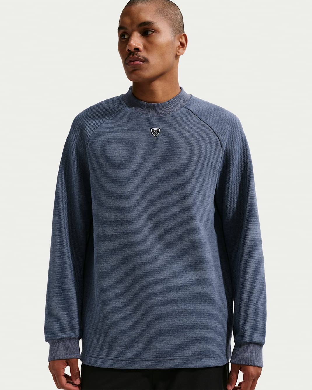 Nike Par Therma-FIT Golf-Oberteil (Herren) - College Navy/Weiß/Schwarz