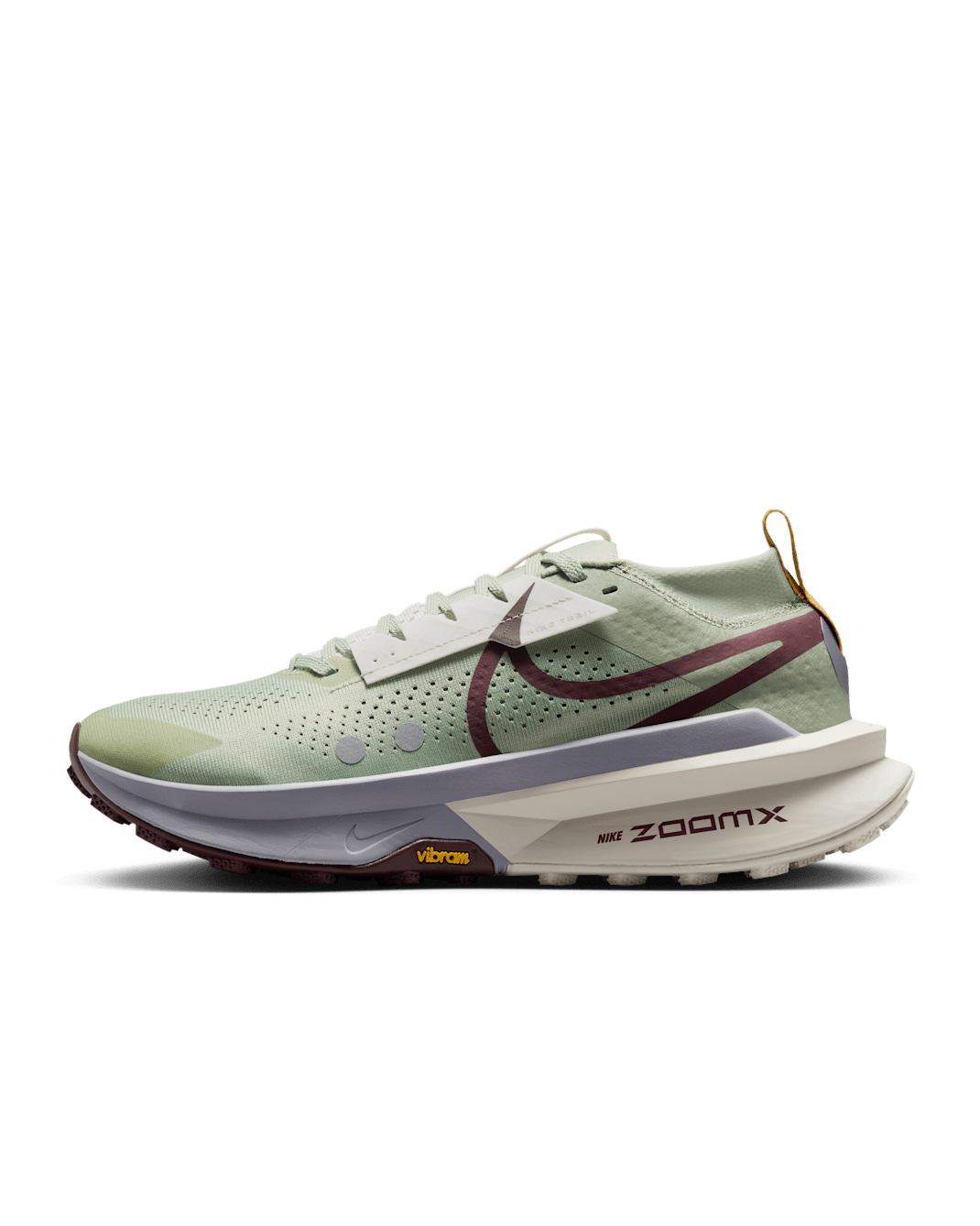 나이키 제가마 2 남성 트레일 러닝화 - 제이드 호라이즌/팬텀/시멘트 그레이/버건디 크러시