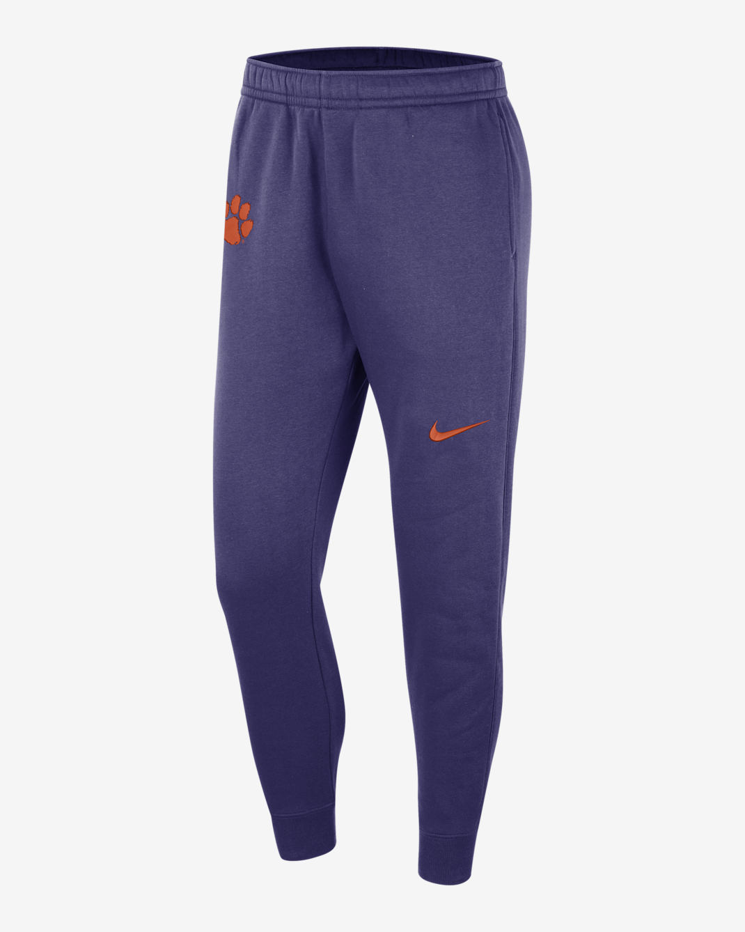 Clemson Club Fleece Men's Nike College Pants - New Orchid/New Orchid/University Orange