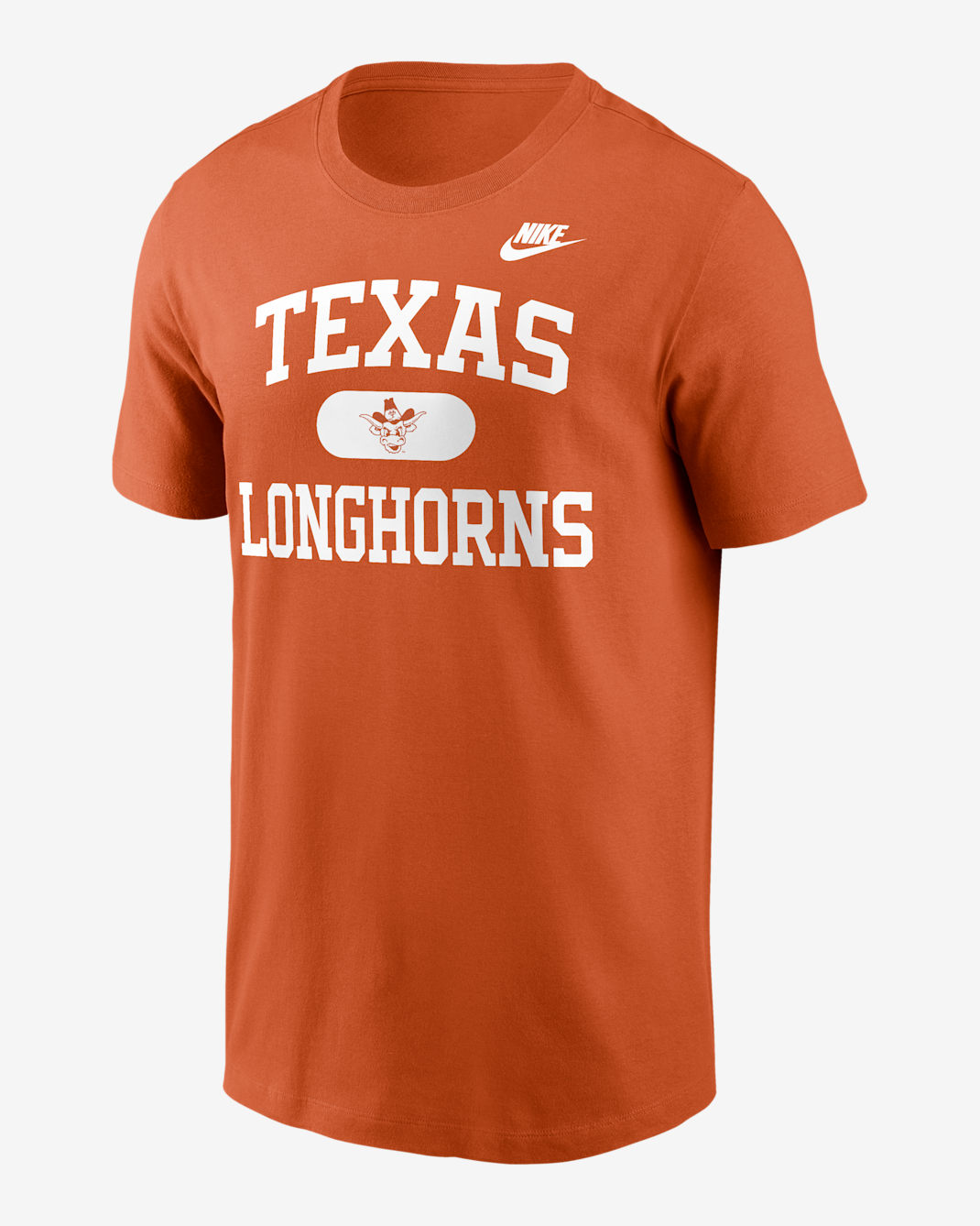 Playera universitaria Nike para hombre Texas Legacy Alma Mater - Naranja quemado