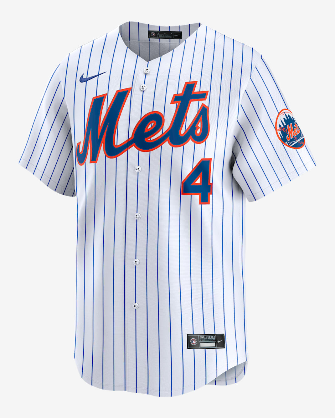 Jersey Nike Dri-FIT ADV de la MLB Limited para hombre Francisco Alvarez New York Mets - Blanco