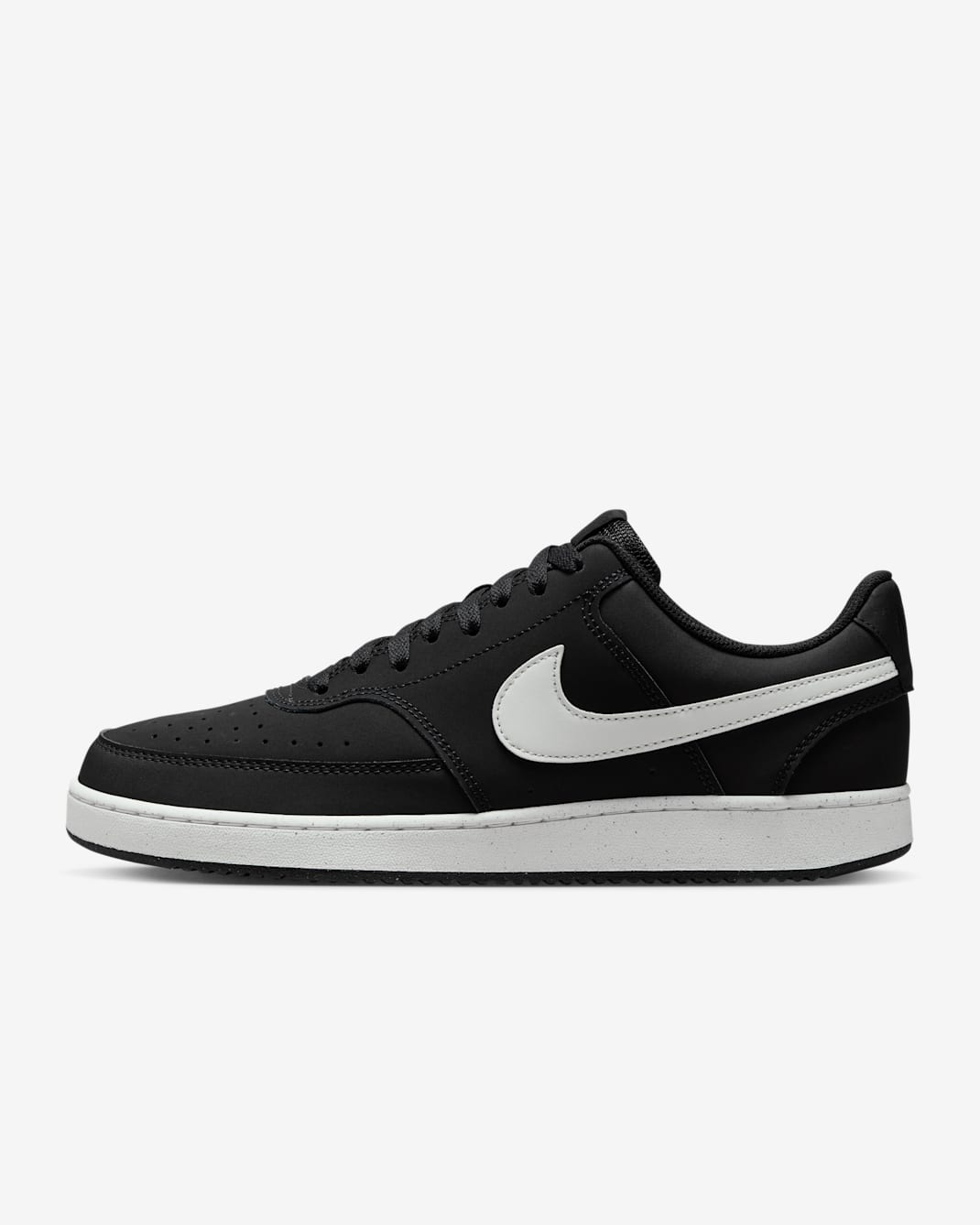 Sko Nike Court Vision Low för män - Svart/Summit White