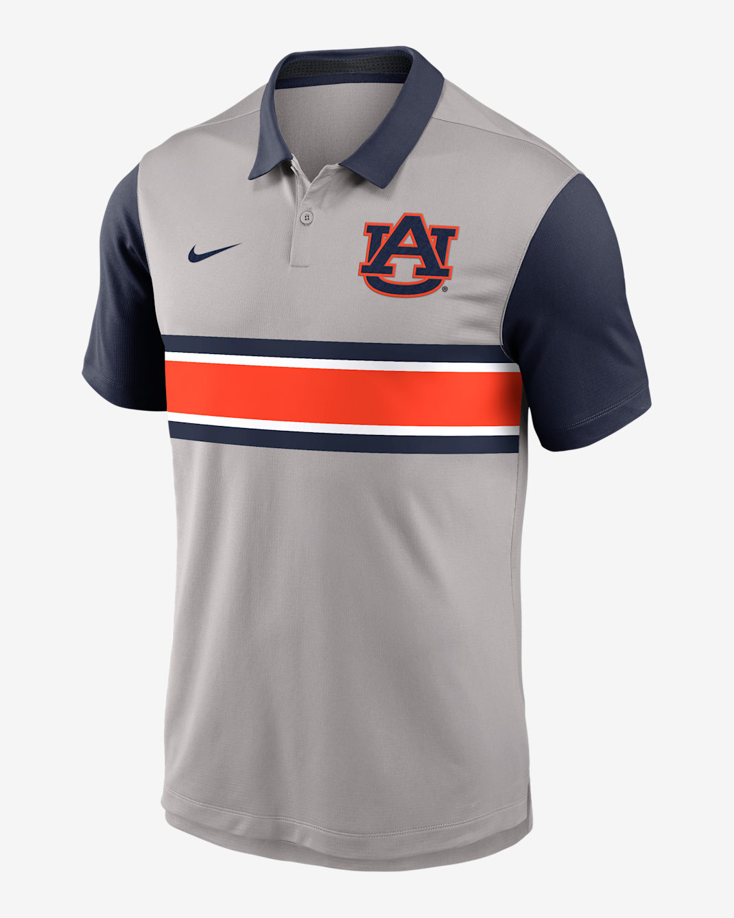 Auburn Vapor Men's Nike Dri-FIT College Polo - Grey