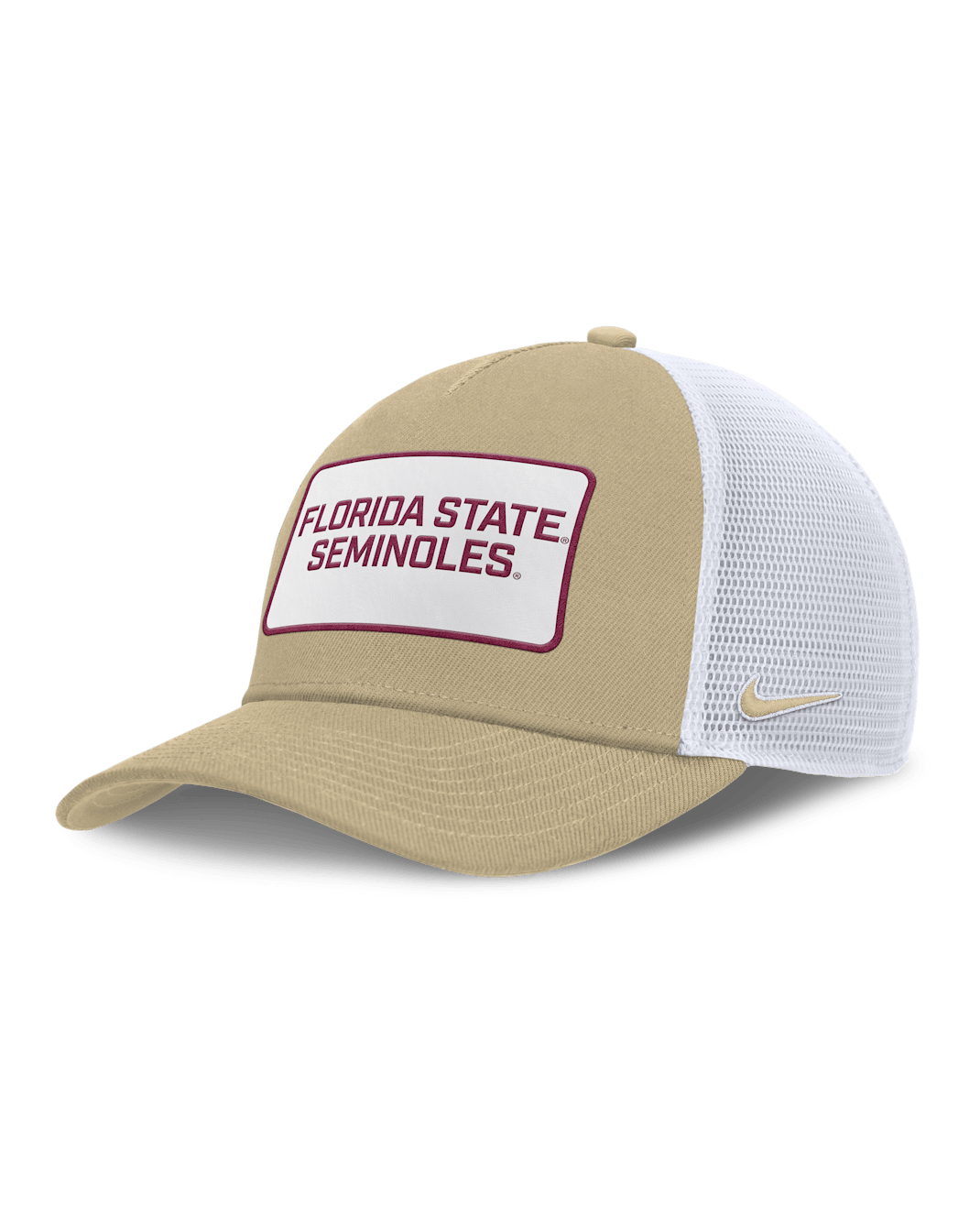Florida State On-Field Rise Men's Nike Nike College Trucker Adjustable Hat - Gold