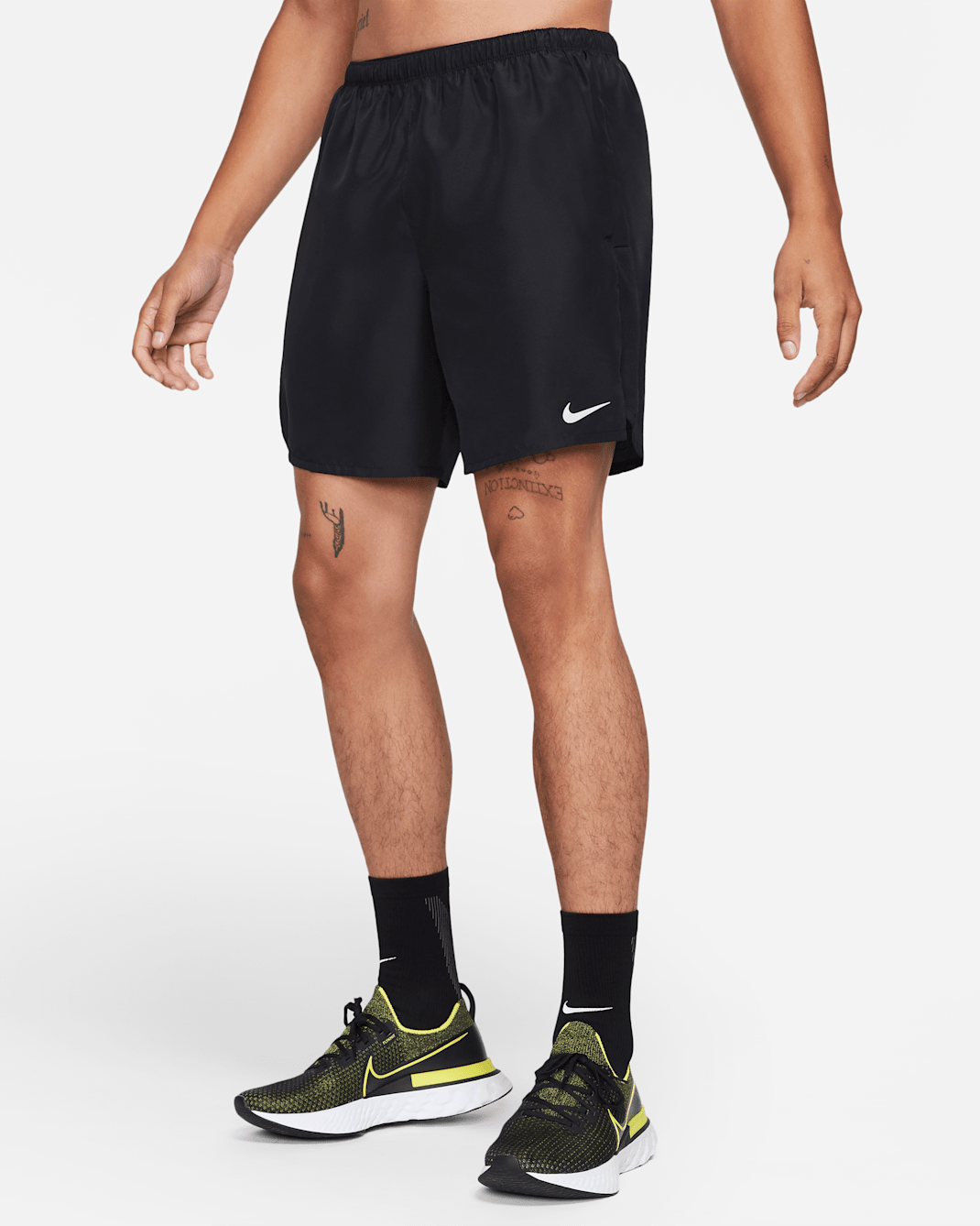 Nike Challenger Men's 18cm (approx.) Brief-Lined Running Shorts - Black