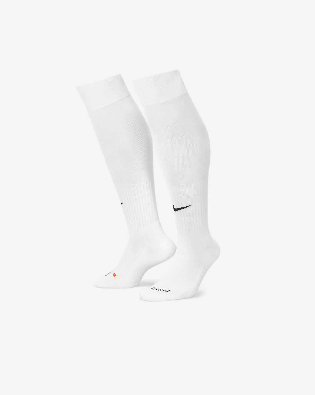Nike Classic 2 Cushioned Over-the-Calf Socks - Team White/Black