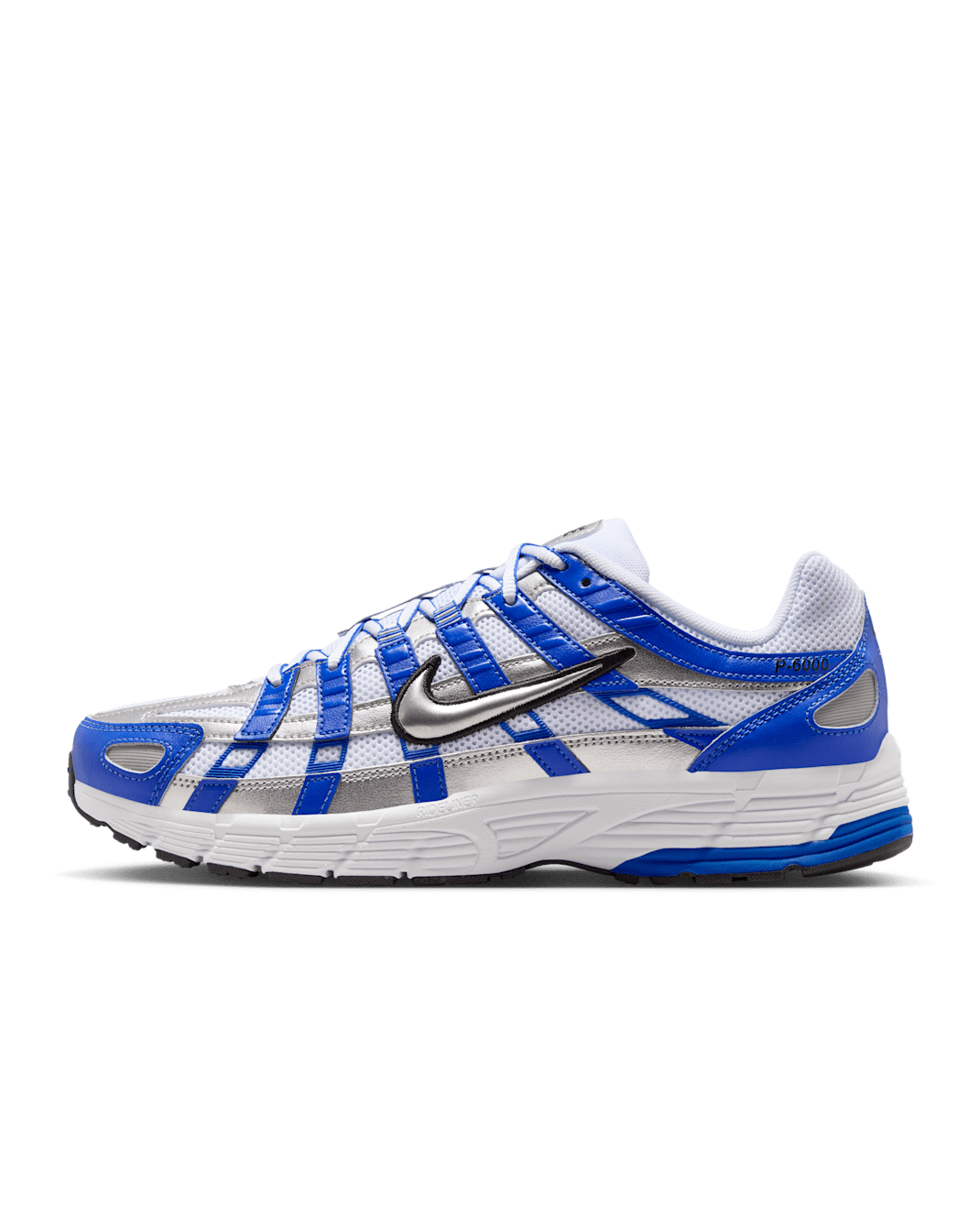 Nike P-6000 Shoes - Racer Blue/Metallic Silver/White/Metallic Silver