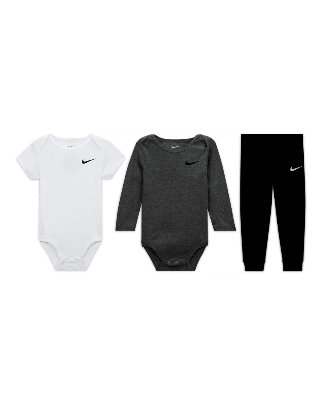Nike Baby Essentials Baby (12-24M) 3-Piece Pants Set - Black