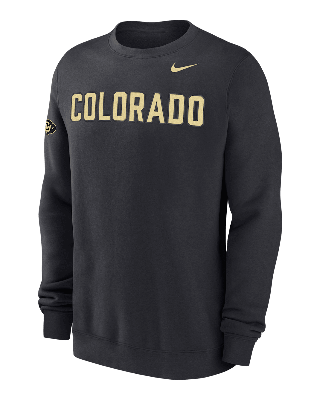 Colorado Club Fleece Men's Nike College Crew-Neck Sweatshirt - Anthracite
