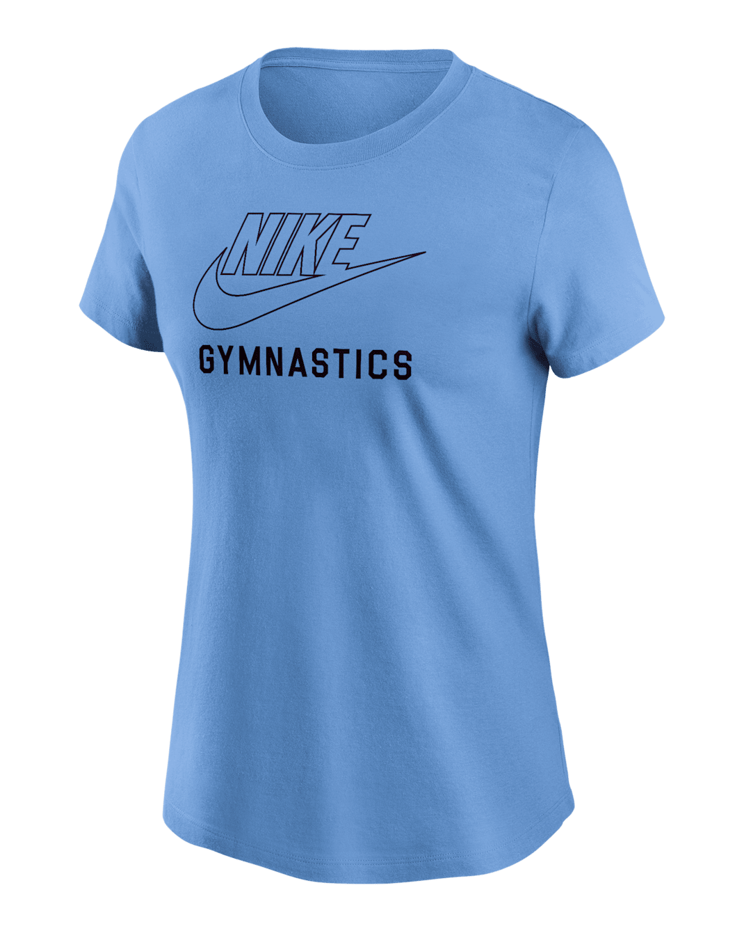 Nike Swoosh Women's Gymnastics T-Shirt - Valor Blue