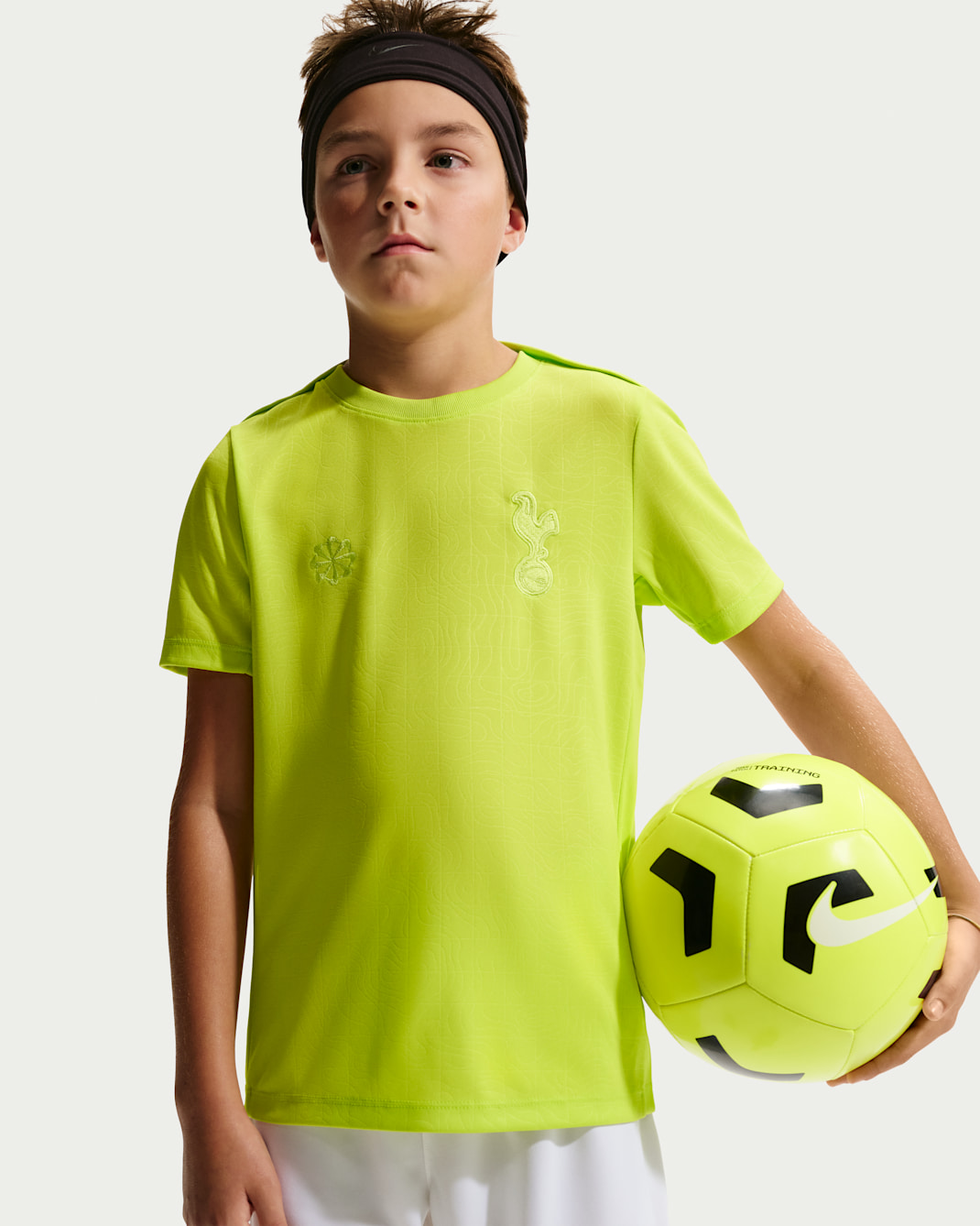 Tottenham Hotspur Academy Pro SE Nike Dri-FIT Fußball-Kurzarm-Oberteil für ältere Kinder - Cyber/Cyber