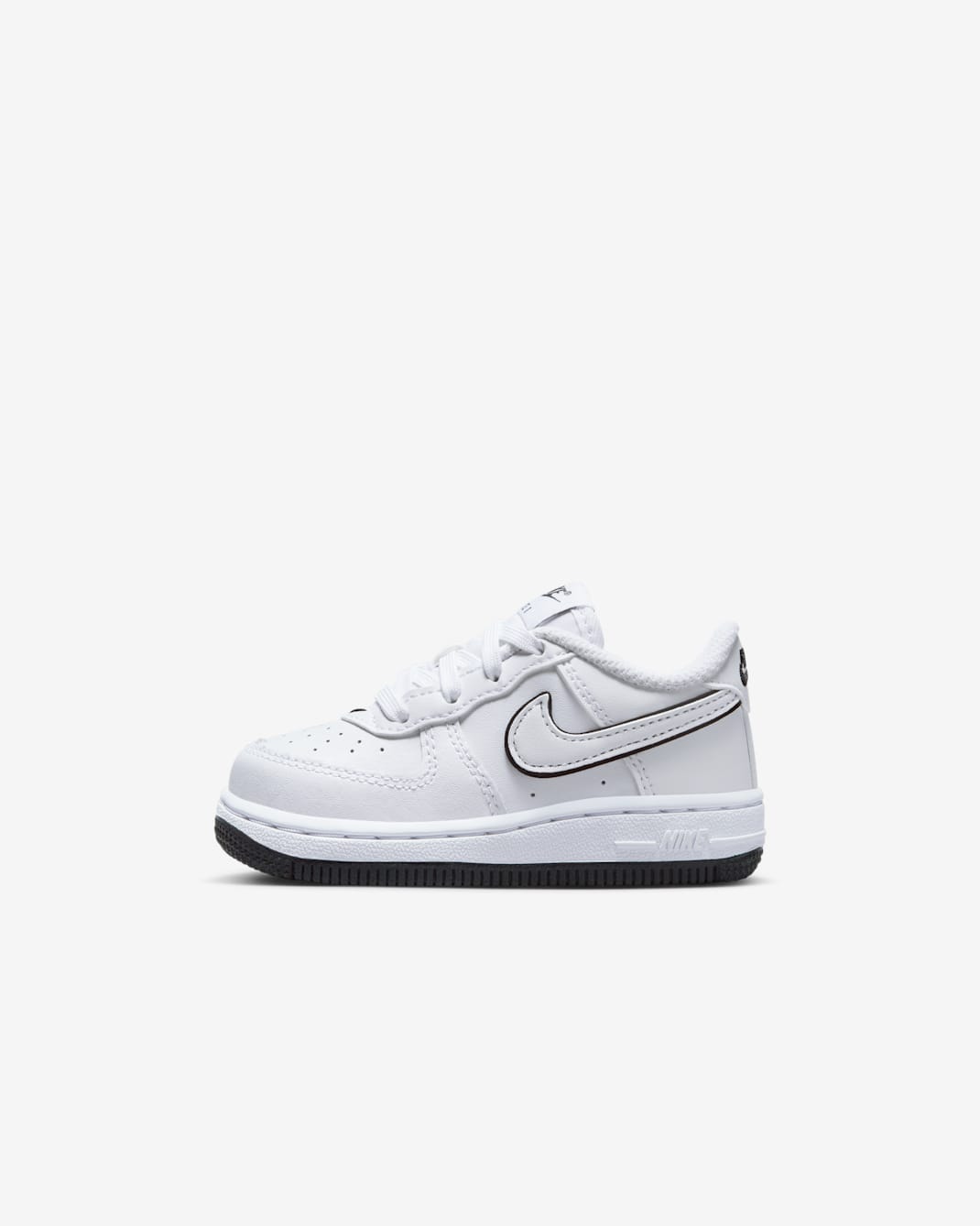Nike Force 1 Low Baby/Toddler Shoes - White/Black