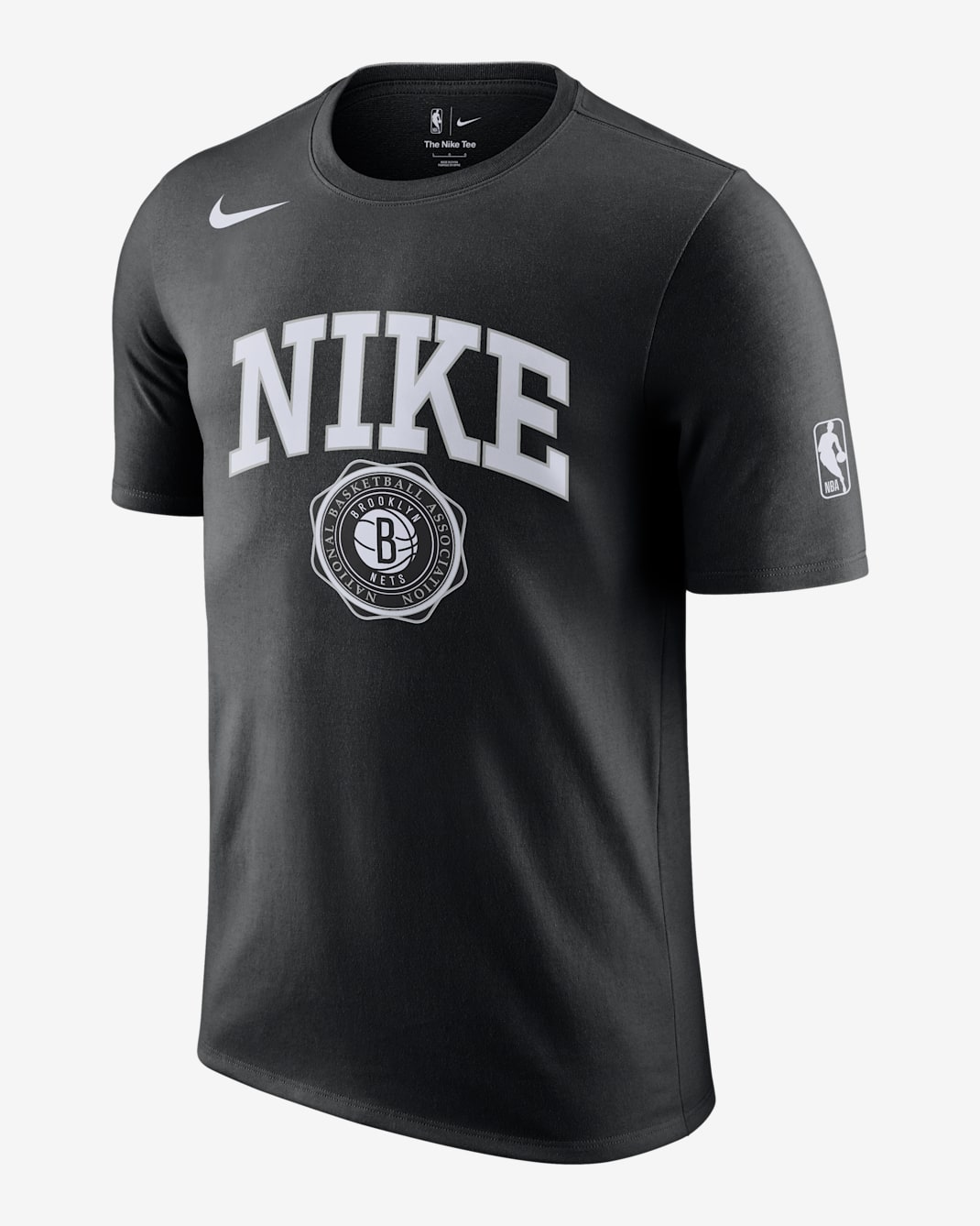 Brooklyn Nets Essential Men's Nike NBA T-Shirt - Black