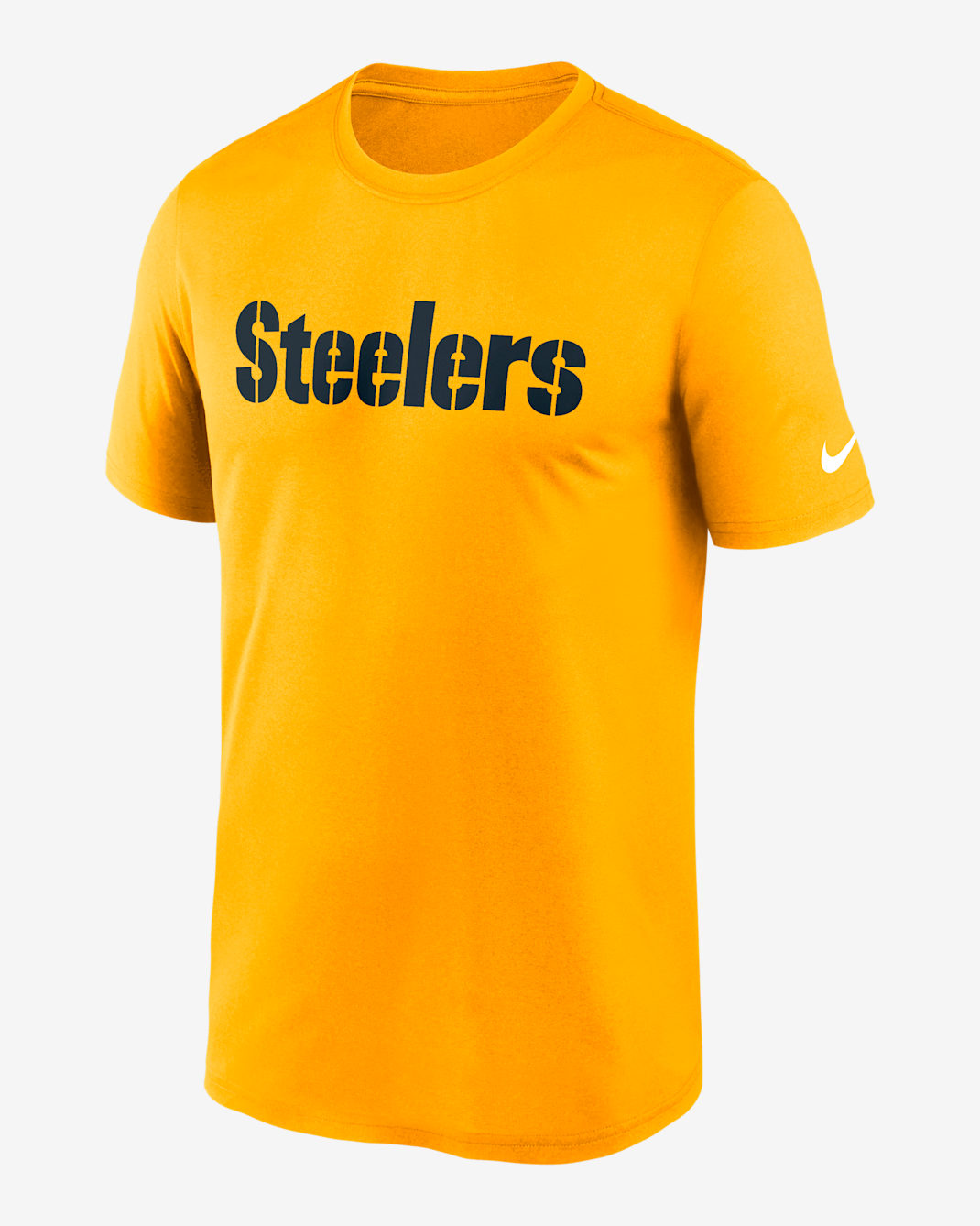 Pittsburgh Steelers Primetime Legend Wordmark Men's Nike Dri-FIT NFL T-Shirt - Gold