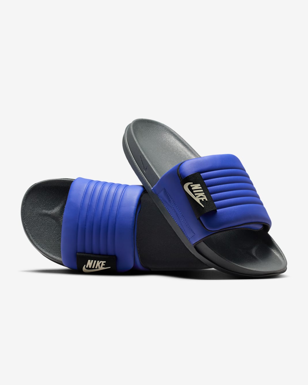 Nike Offcourt Adjust Men's Slides - Lapis/Dark Smoke Grey/Coconut Milk