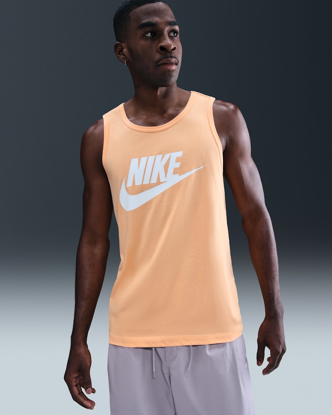 Nike Sportswear Men's Tank Top - Orange Chalk
