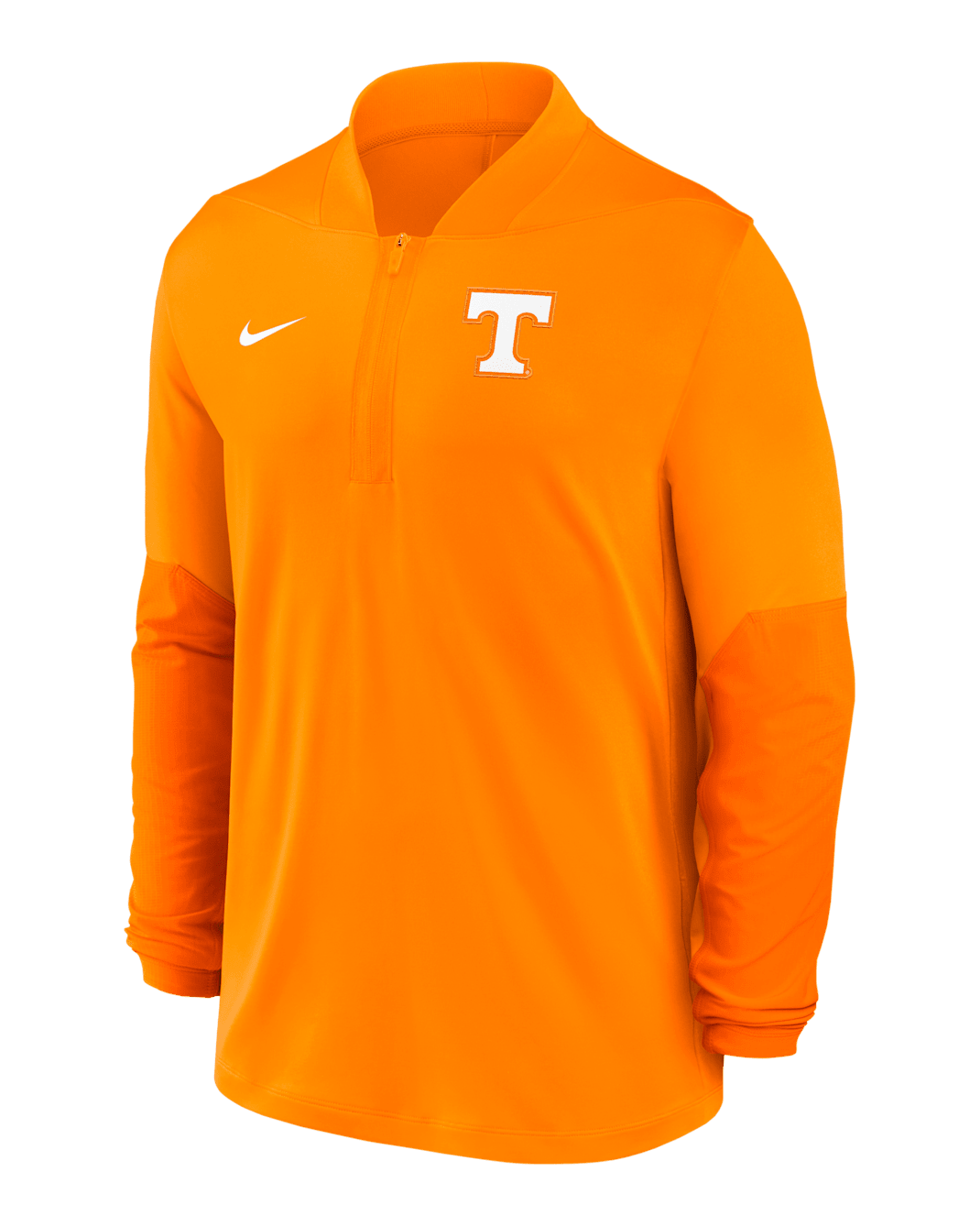 Playera universitaria Nike Dri-FIT de medio cierre para hombre Tennessee - Naranja team